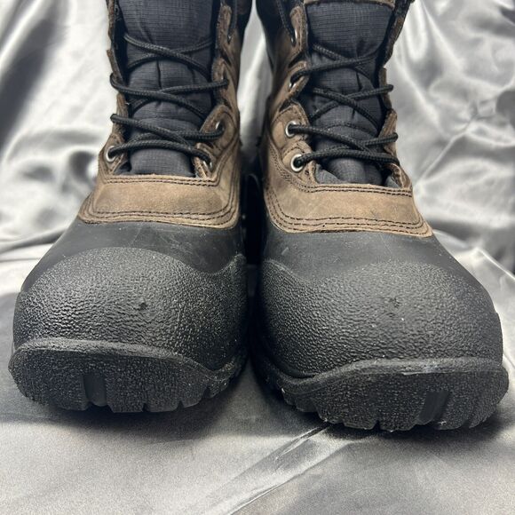 Kamik Men's Boots Size 9 Pedigree Safety Toe Work Removable Liners Winter Brown - Picture 5 of 17